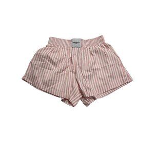 Princess Polly Sincar Boxer Shorts in Pink White Stripe